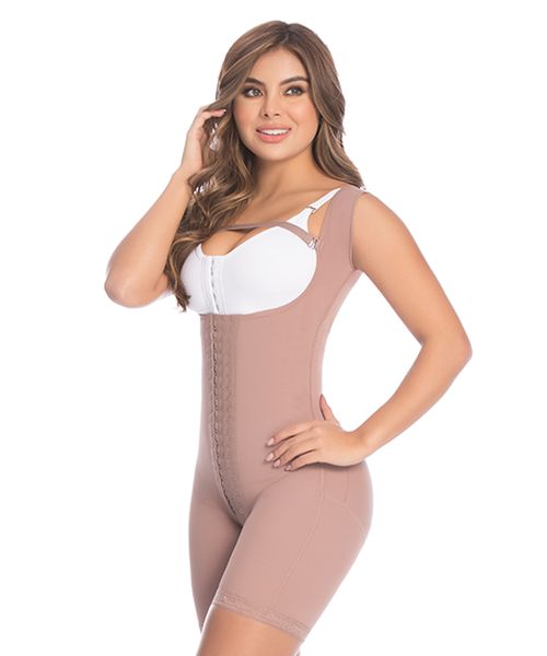 High Compression Half-Leg Girdle with 3 Clasps