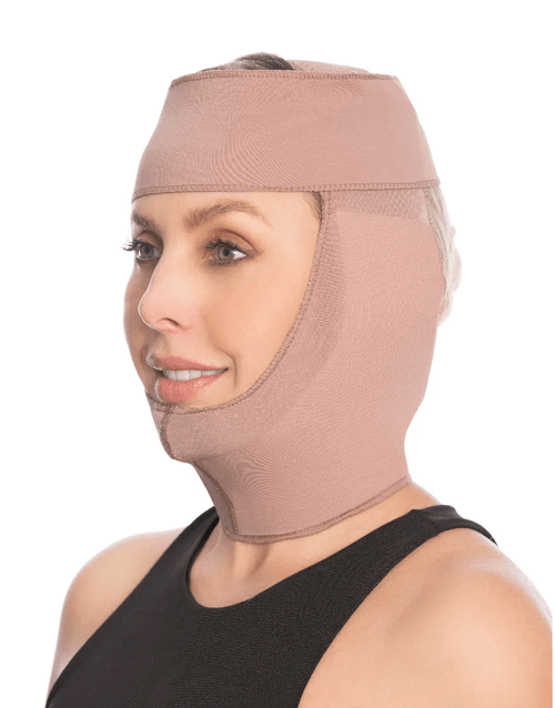 High-Compression Post-Surgical Face, Chin, and Neck Shapewear