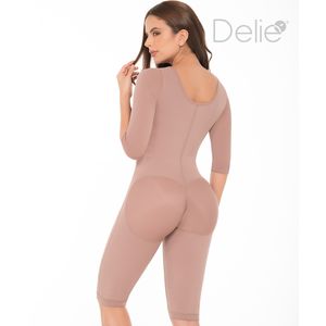 High-Compression Post-Surgical Girdle with Full Coverage and Abdominal Support