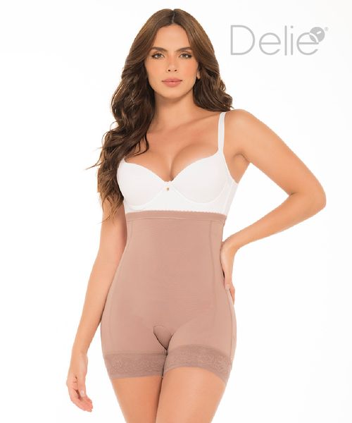 Zipper Abdomen Girdle with Hip Shaping & Strong Control, Firming