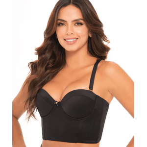 Strapless Bra with Bust Lift and Back Support