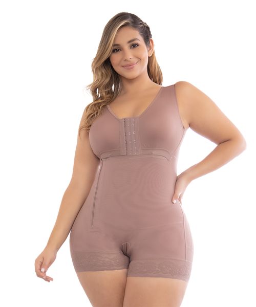 High Compression Post-Surgical Girdle with Bra, Shaping & Support