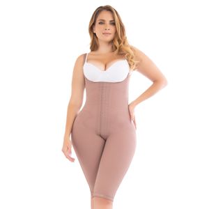 Post-surgical High Compression Knee Girdle with Free Bust and Buttocks Lift