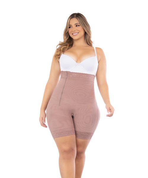 Shaping Panty with Firm Abdominal Control and Adjustable Lace