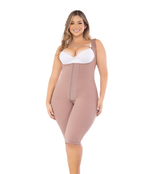 Post-surgical Girdle Knee-Length with Abdominal Support and Back Coverage